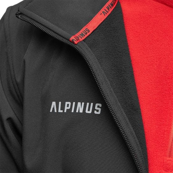 Alpinus Men's City Stenshuvud Soft Shell Jacket Black
