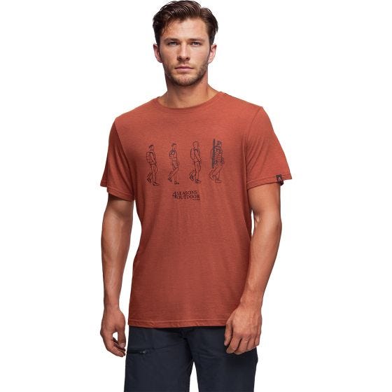 Alpinus Tactical Four Seasons T-Shirt Orange