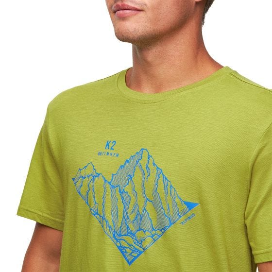 Alpinus Tactical Skilbrum T-Shirt Olive