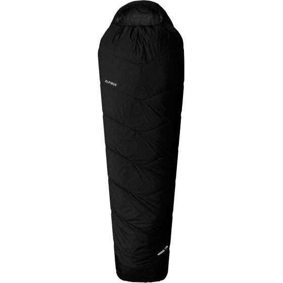 Alpinus Survival 1100 (Right) Sleeping Bag Black