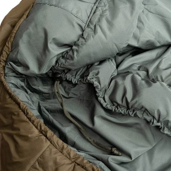 Alpinus Survival 1300 (Left) Sleeping Bag Green