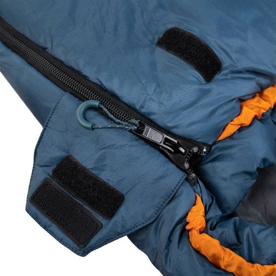 Alpinus Ultralight 1000 (Left) Sleeping Bag Blue