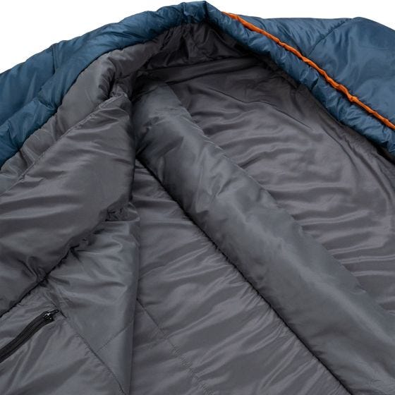 Alpinus Ultralight 1000 (Left) Sleeping Bag Blue