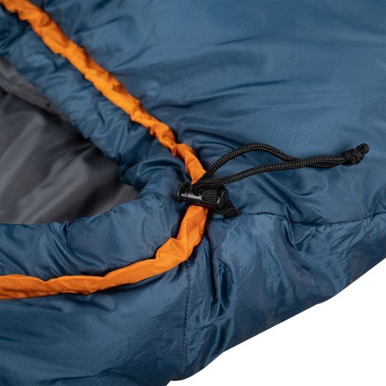 Alpinus Ultralight 1000 (Left) Sleeping Bag Blue