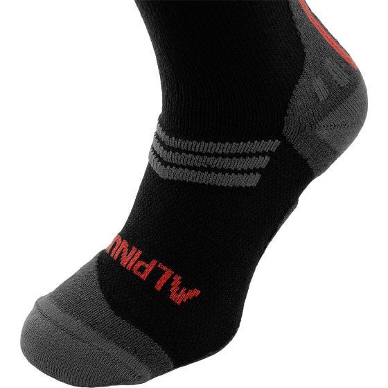 Alpinus Valletto Merino Coolmax Trekking Socks Black