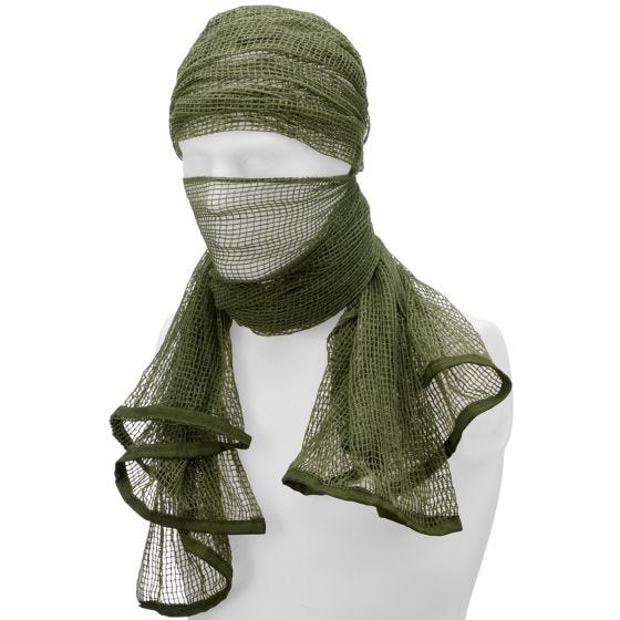Brandit Commando Net Scarf Olive