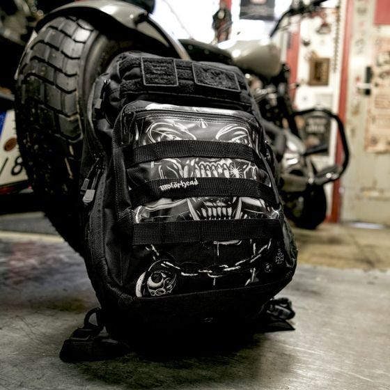 Brandit Motörhead US Cooper Sling Pack Large Black