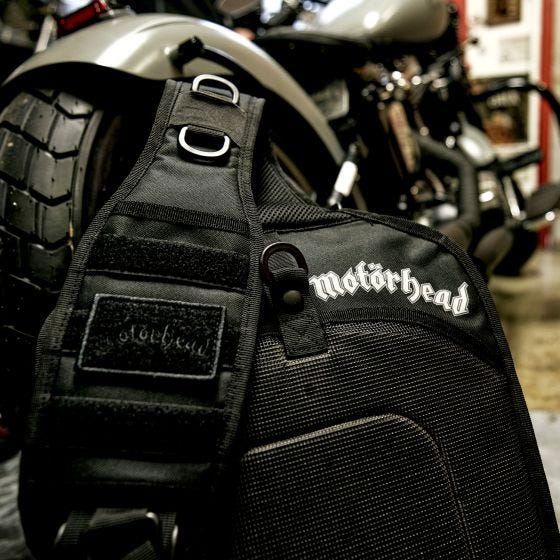 Brandit Motörhead US Cooper Sling Pack Large Black