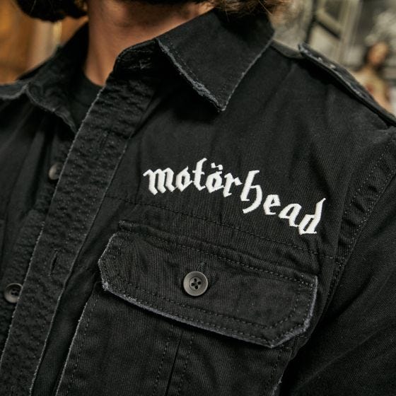 Brandit Motörhead Vintage Shirt 1/2 Sleeve Black