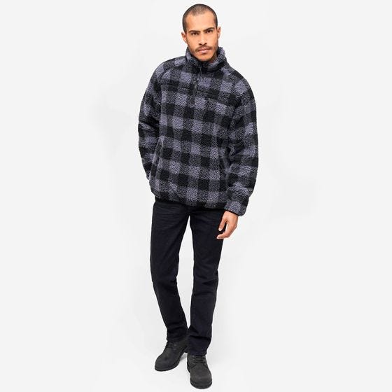 Brandit Teddyfleece Troyer Black/Gray