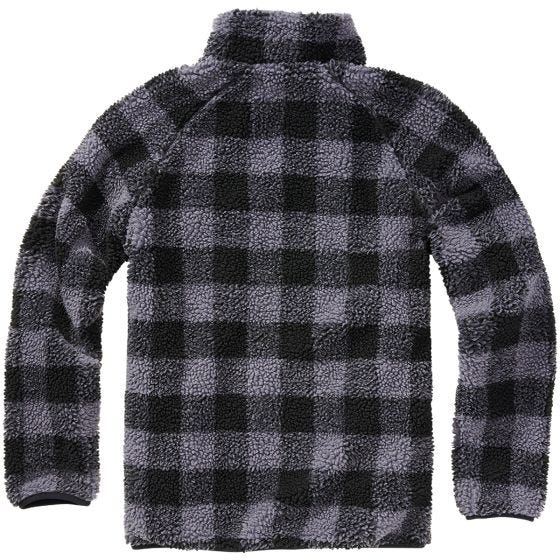 Brandit Teddyfleece Troyer Black/Gray