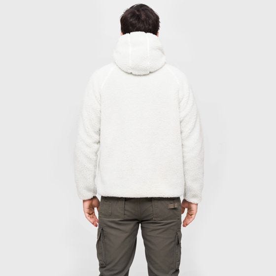 Brandit Teddyfleece Worker Jacket White