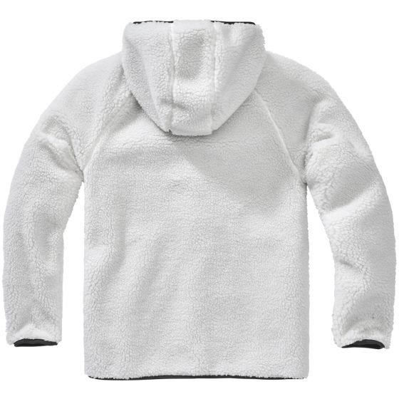 Brandit Teddyfleece Worker Jacket White