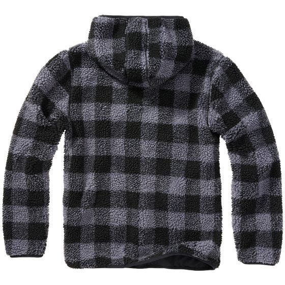 Brandit Teddyfleece Worker Pullover Black/Gray
