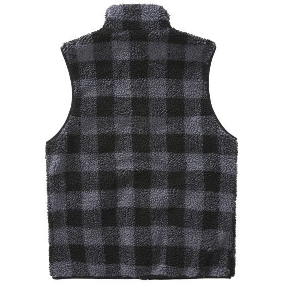 Brandit Teddyfleece Worker Vest Black/Gray
