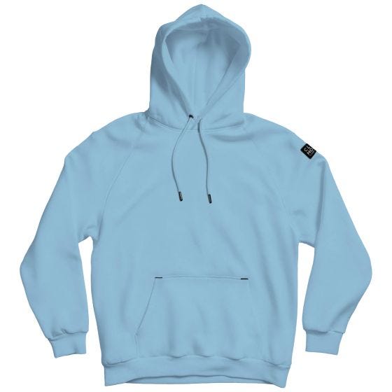 CLOMOD Hoodie "Blank" Lagoon Blue