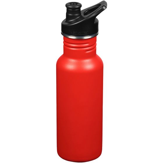 Klean Kanteen Classic Narrow 532ml Bottle Sport Cap Tiger Lilly