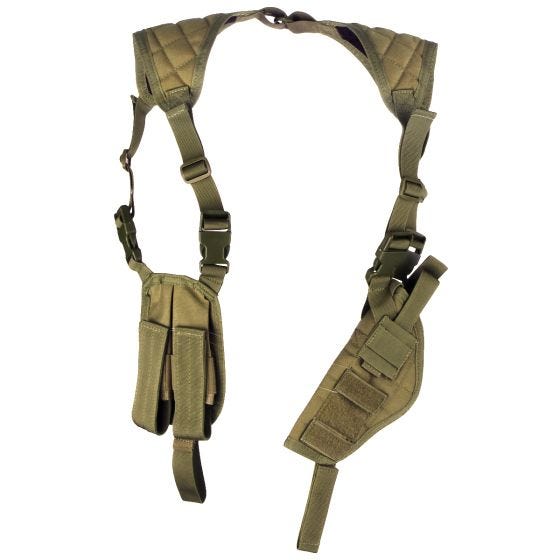 Condor Vertical Shoulder Holster Coyote Brown
