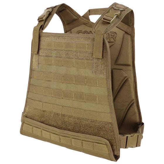 Condor Compact Plate Carrier Coyote Brown