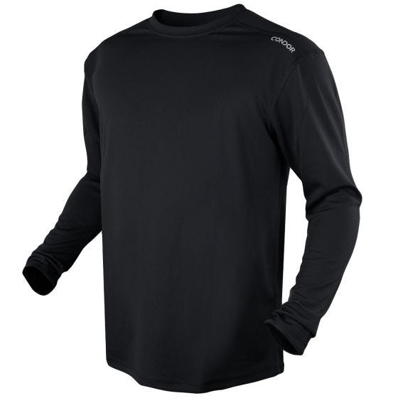 Condor Maxfort Long Sleeve Training Base Layer Top Black