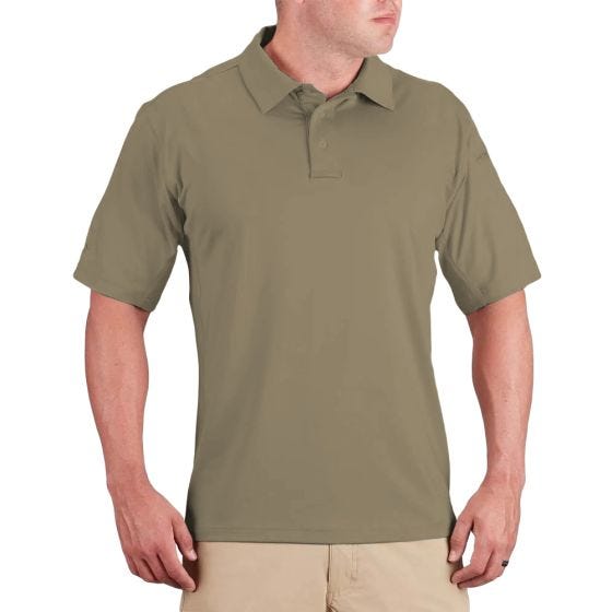 Propper EdgeTec Short Sleeve Polo Silver Tan