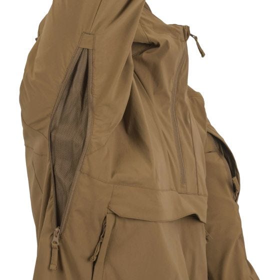 Helikon Anorak Mistral Soft Shell Jacket Mud Brown