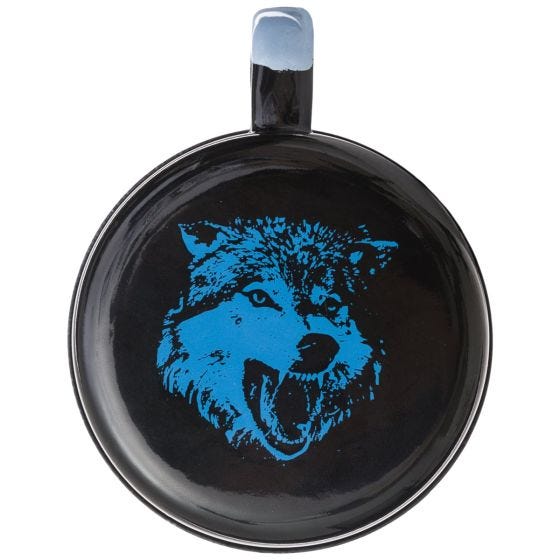 Helikon Wolf Enamel Mug 350ml Black
