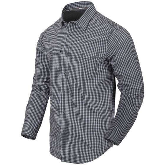 Helikon Covert Concealed Carry Shirt Phantom Gray Checkered