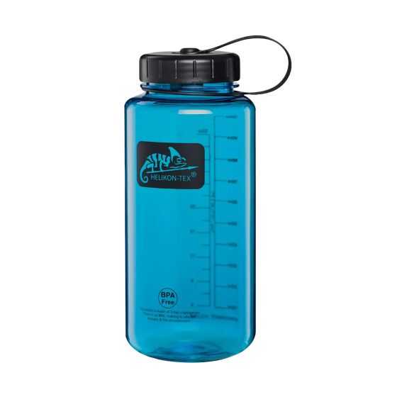Helikon Wide Mouth Tritan Bottle 1L Blue/Black