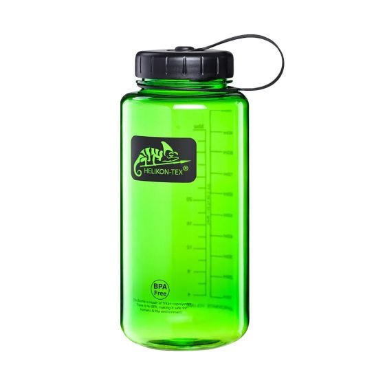 Helikon Wide Mouth Tritan Bottle 1L Green/Black