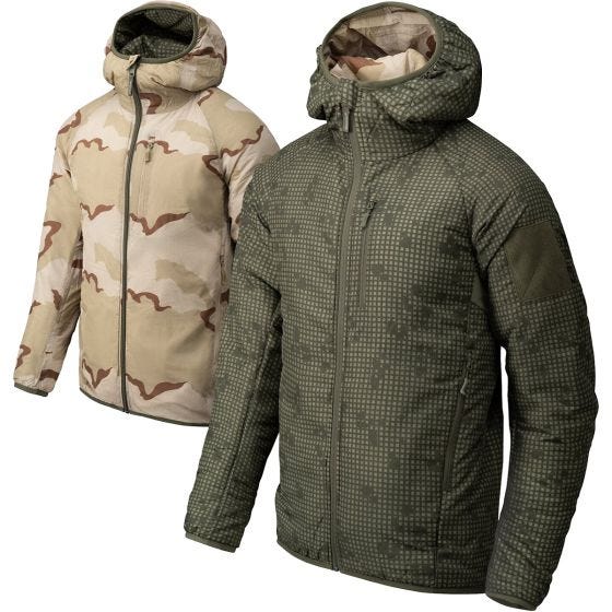 Helikon Reversible Wolfhound Hoodie Jacket Desert Night Camo/US Desert