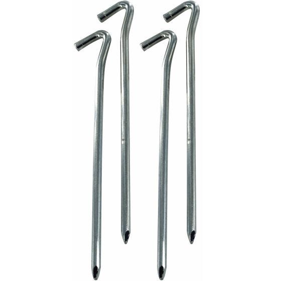 Highlander 9" Heavy Duty Wire Steel Pegs 4 Pack