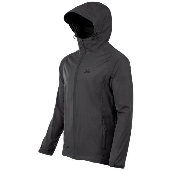 Highlander Stow & Go Packaway Jacket Black