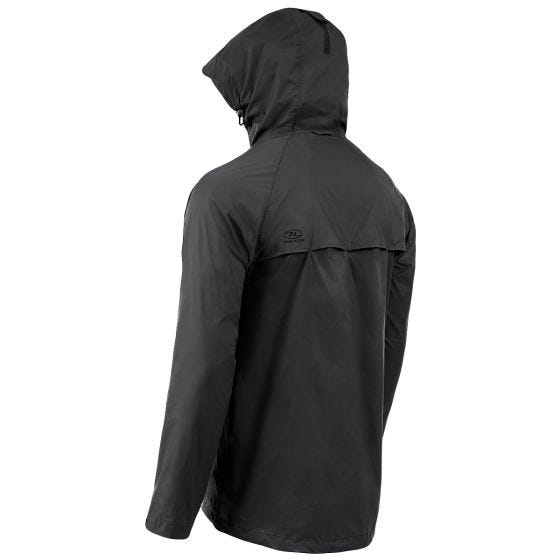 Highlander Stow & Go Packaway Jacket Black