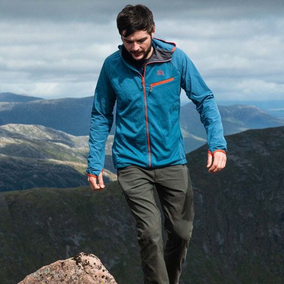 Highlander Hirta Hybrid Jacket Steel Blue