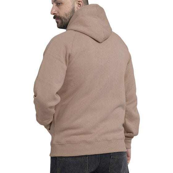 Pentagon Phaeton Zipped Hoodie Tan Brown