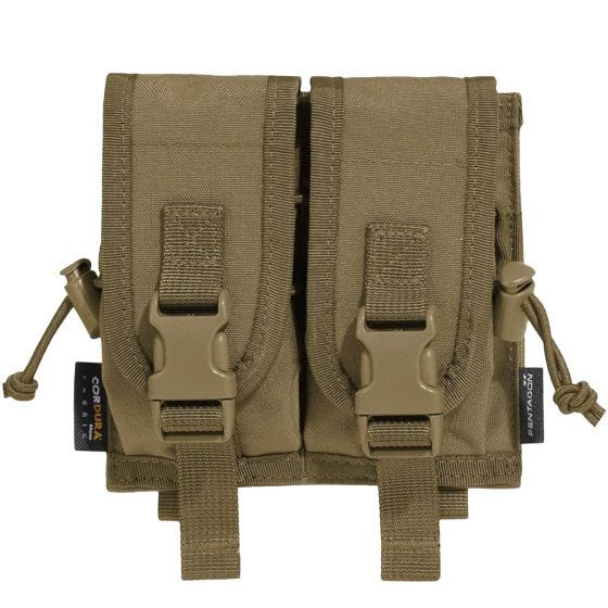 Pentagon Double Multi Pouch Coyote