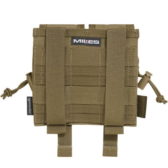 Pentagon Double Multi Pouch Coyote