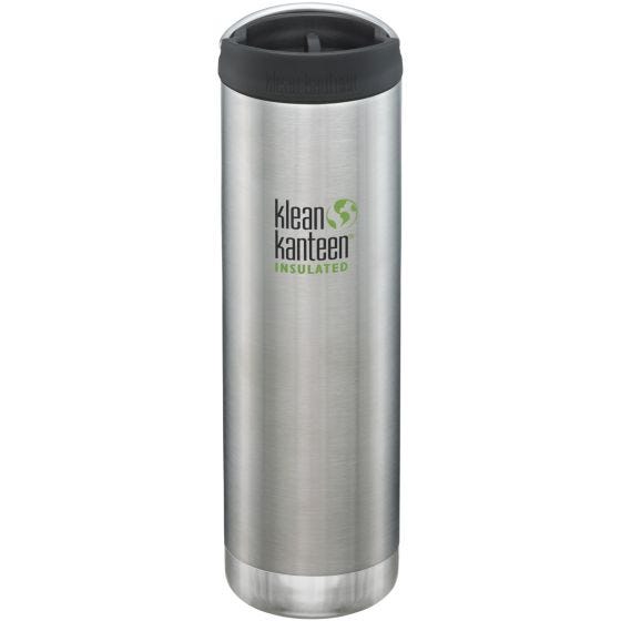 Klean Kanteen TKWide 591ml Insulated Bottle Cafe Cap Brushed Stainless