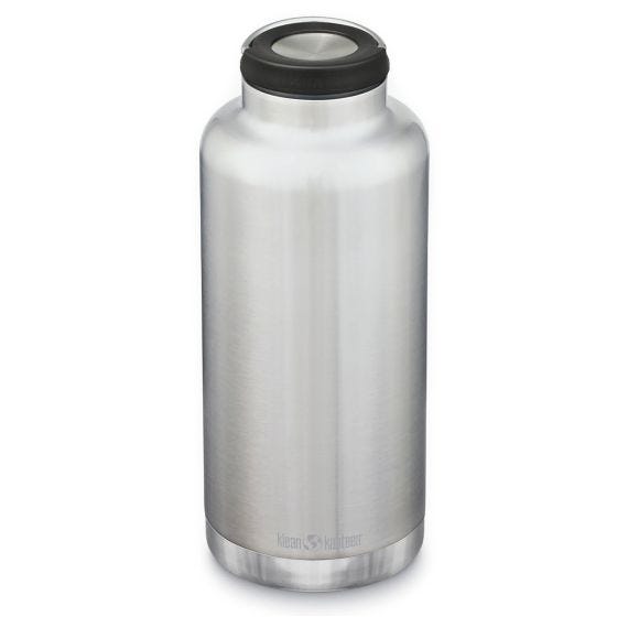 Klean Kanteen TKWide 1900ml Insulated Bottle Loop Cap Brushed Stainless