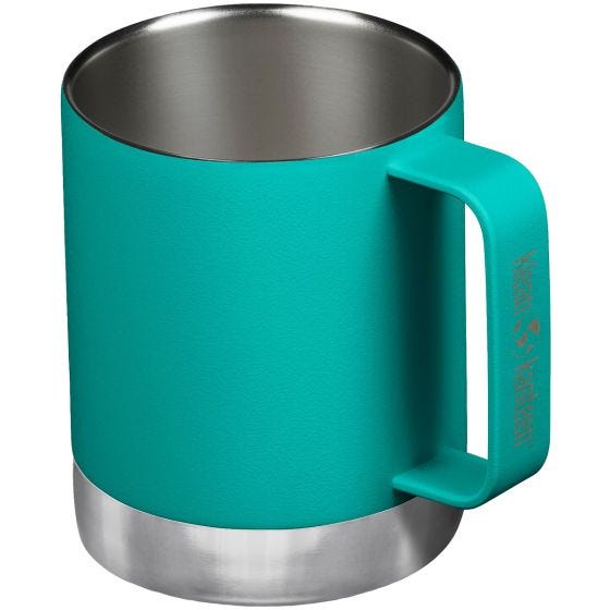 Klean Kanteen 355ml Insulated Camp Mug w/Tumbler Lid Porcelain