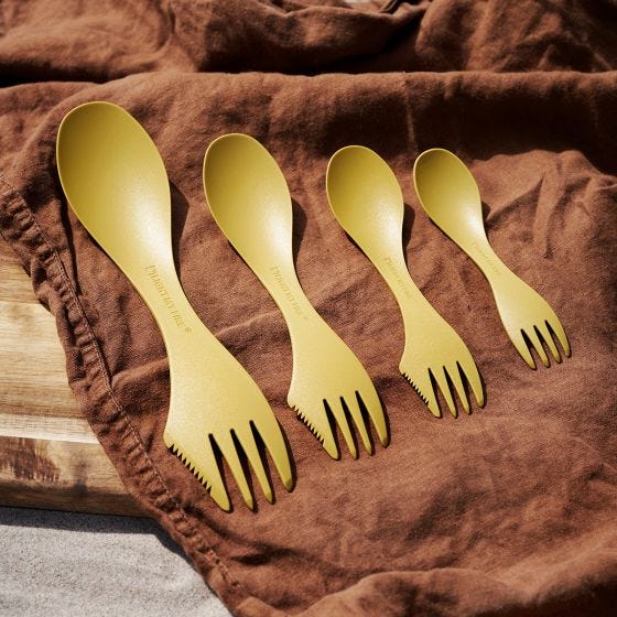 Light My Fire Spork Large Serving Bio Dusty Pink