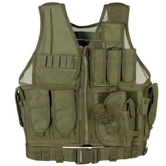 MFH USMC Vest with belt OD Green