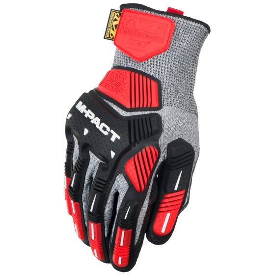 Mechanix Wear M-Pact Knit CR5A5 Gloves Gray/Black