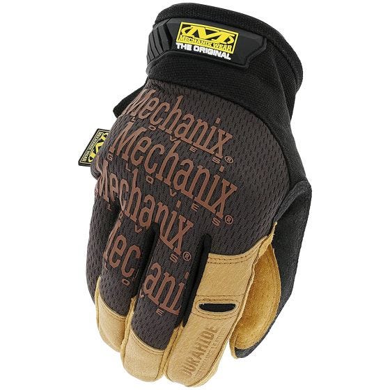Mechanix Wear Original Leather Gloves Brown