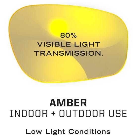 Mechanix Wear Vision Type-N S2 Safety Eyewear Amber Lens Amber Frame