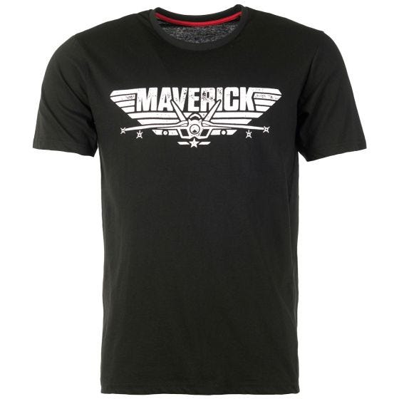 Mil-Tec T-Shirt Maverick Black