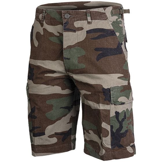 US Prewashed Ripstop Bermuda Shorts Woodland