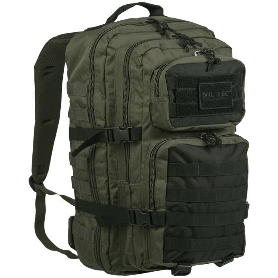 Mil-Tec US Assault Pack Large Ranger Green/Black