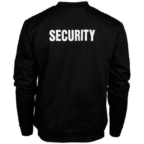 Mil-Tec SECURITY Print Sweatshirt Black